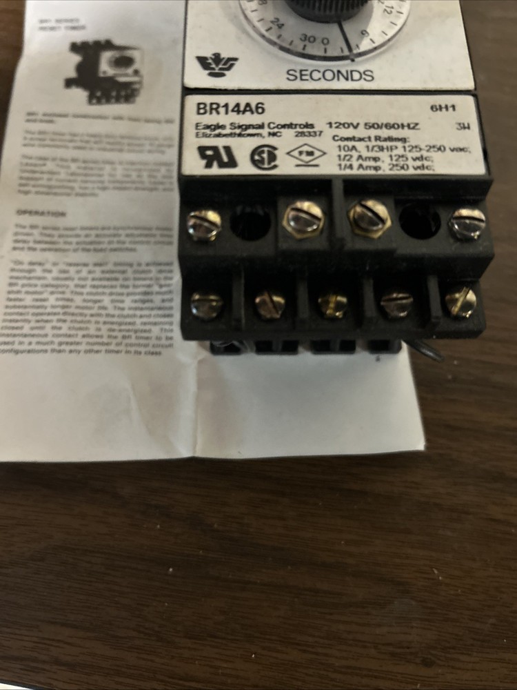 Atlas Copco Br14A6 Reset Timer New