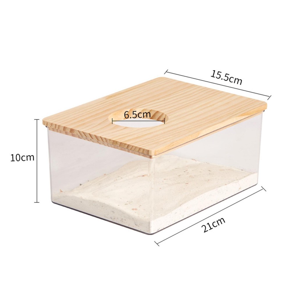 Hamster Sand Bath Container Bathtub Hamster Bathroom