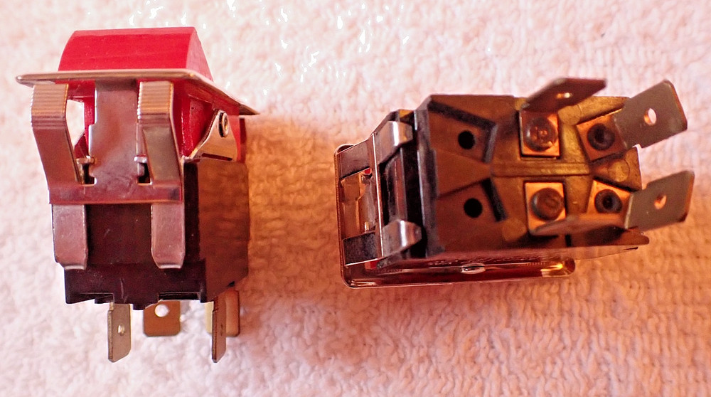 American General (2)Sgle Rocker Toggle Master Switch AA1A Grumman Yankee Trainer