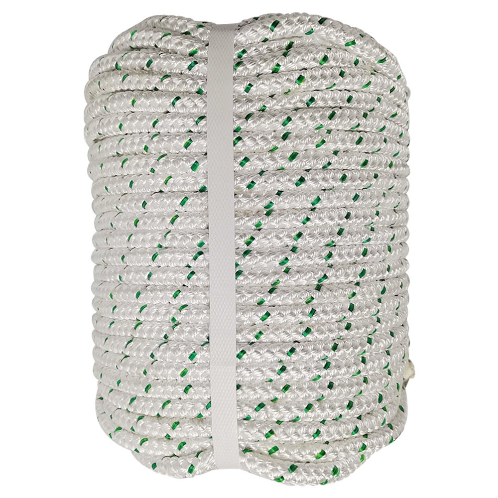 1544Lbs Breaking Strength Double Braid Polyester Rope 3/8" × 200' Bull Rope