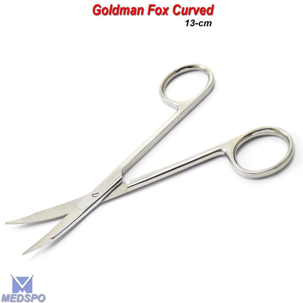 Dental Goldman Fox Operating Scissors Tissue Dissecting Surgical Instruments CE