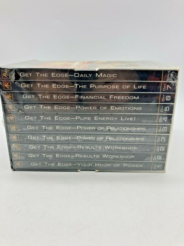 ANTHONY ROBBINS Get the Edge A 7-Day Program To Transform Your Life (10 CD Set)