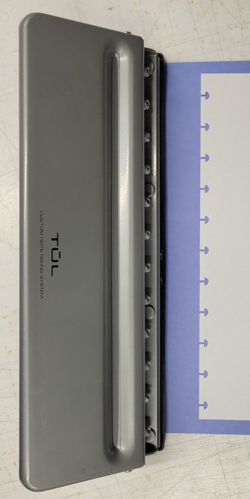 TUL Custom Note-Taking System 12-Hole Punch Excellent used condition