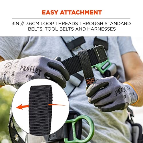 Squids 3171 Tool Belt Loop Attachment for Tool Tethering, 5lbs