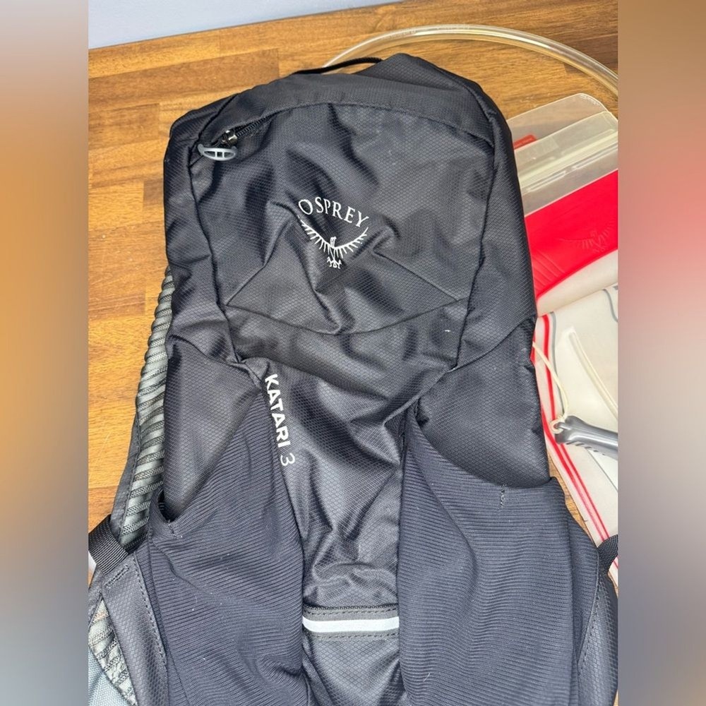 Osprey Katari 3 Black Hydration Backpack, 2.5L (85oz)