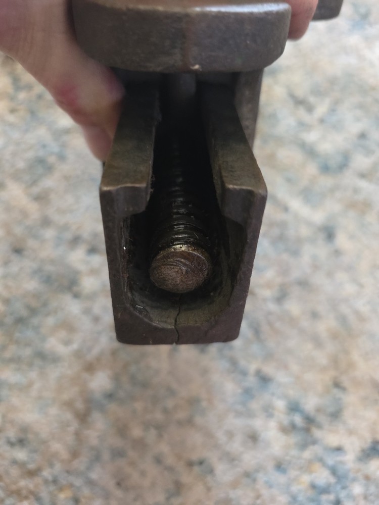 Morgan Vise No. 30 3” Wide- Original Small Crack