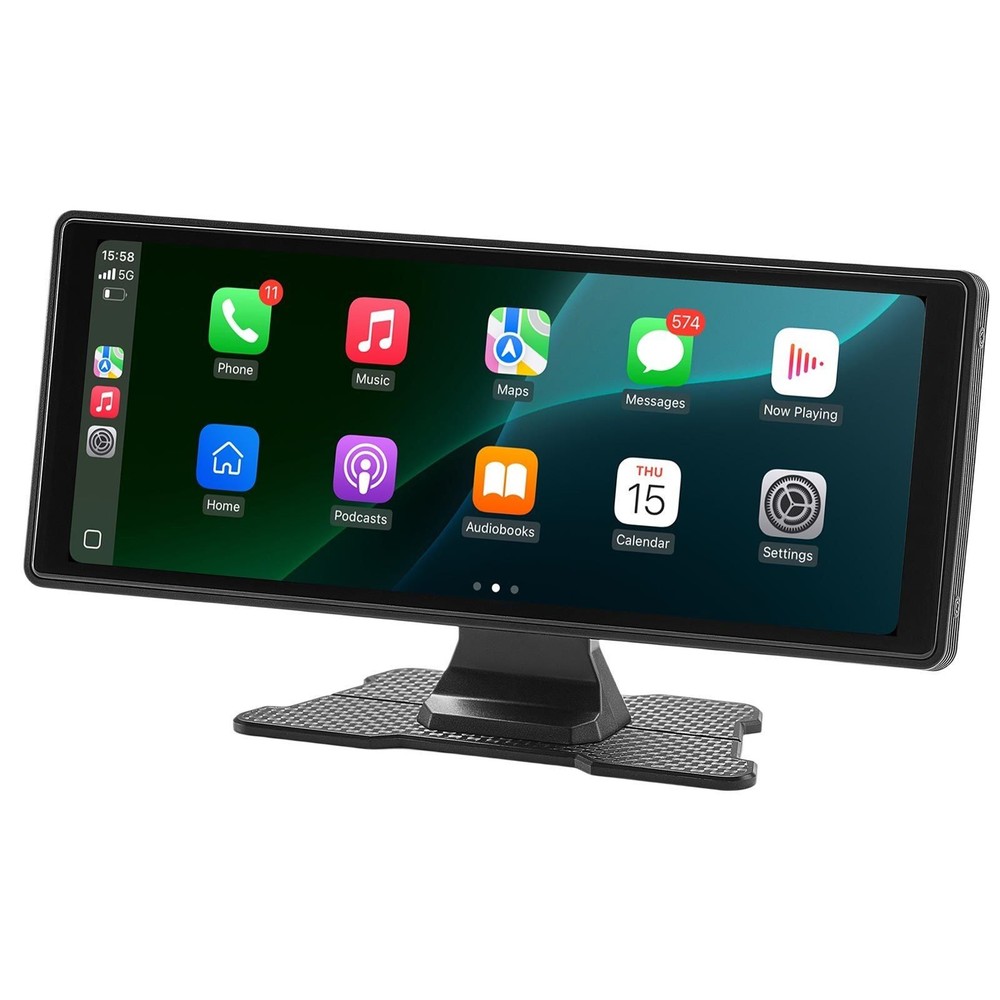 10in Universal Car Stereo CarPlay Android Front/Rear Camera Compatible