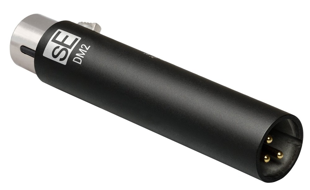 Se Electronics DM2 TNT Black Microphone Preamp For Dynamic+Passive Ribbon Mics