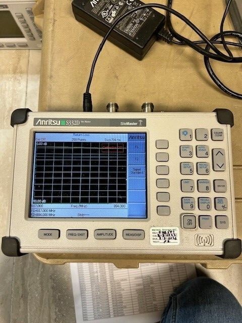 10 Anritsu S331D Site Master Cable & Antenna Analyzer SiteMaster S331