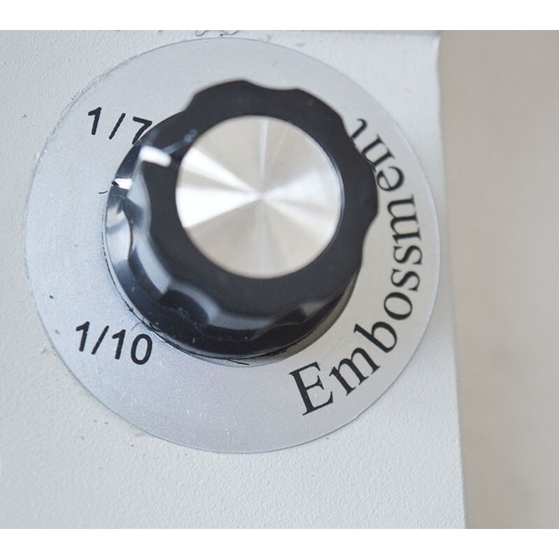 Manual 71 Characters PVC ID Membership Card Embossing Machine Code Printer]