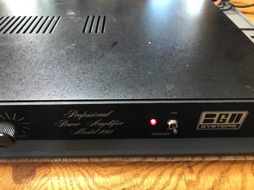 BGW Model 100 Amplifier