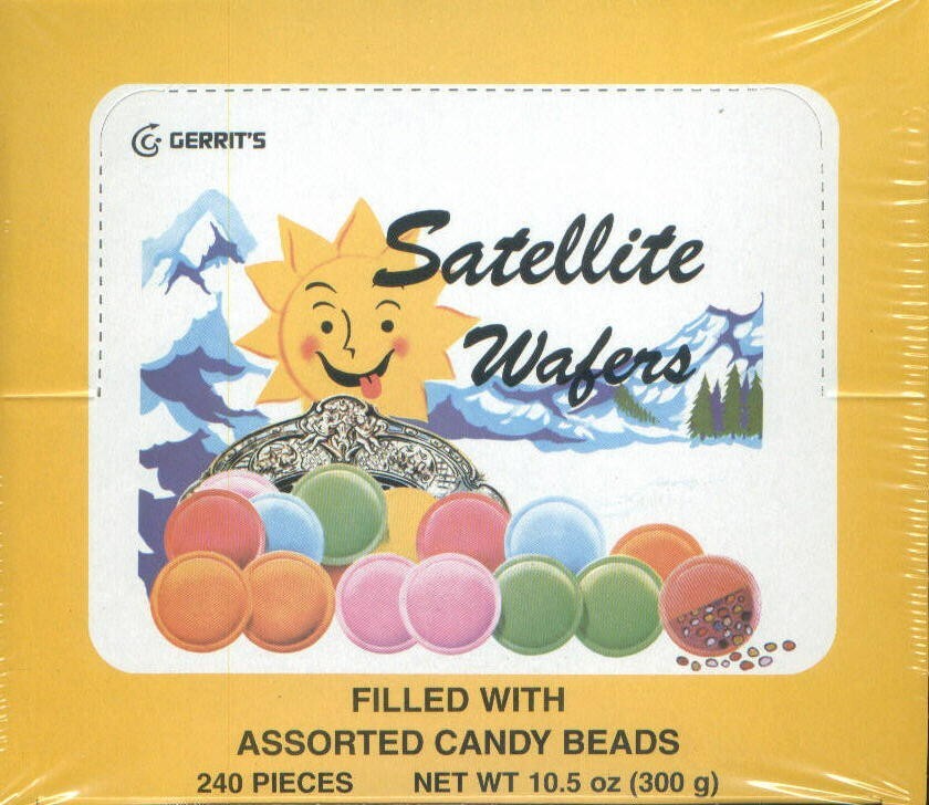 SATELLITE WAFERS **2 Boxes** 240 pieces per box