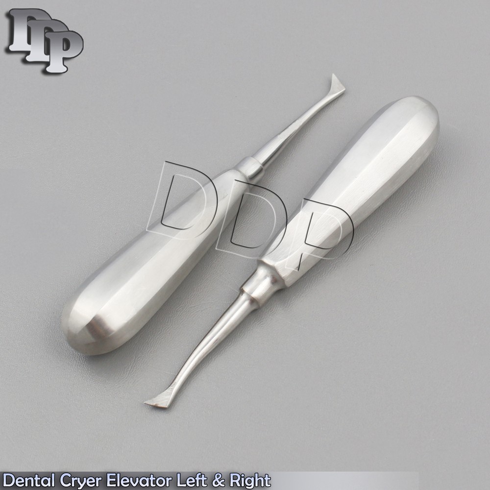 SET OF 2 DENTAL CRYER ELEVATOR - RIGHT & LEFT DENTAL  TOOLS
