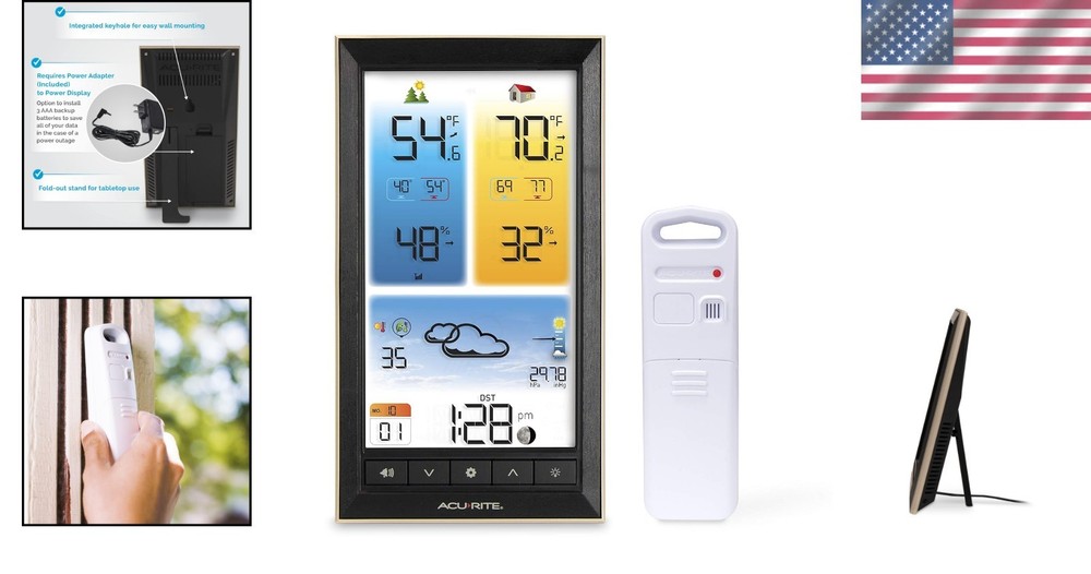 Intelligent Weather Station with Predictive Forecasting & Easy Placement Options