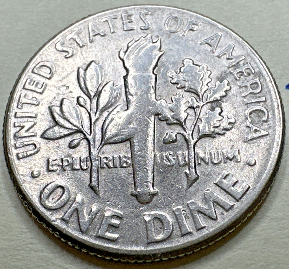 1976 D Roosevelt Dime 10C 2093X