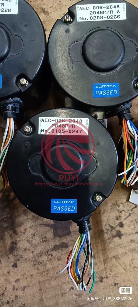 1PC Used SUMTAK AEC-006-2048 servo motor encoder