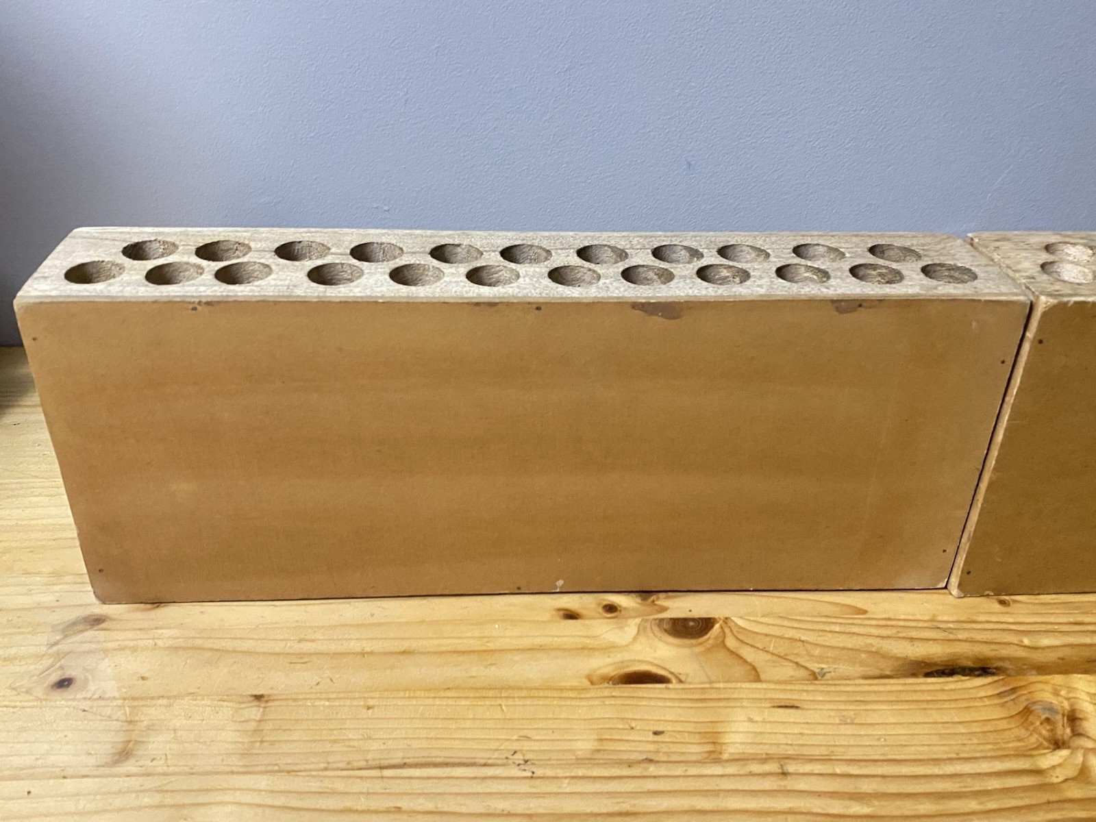 Set Of 2 Tiered Decorative Wooden Display Stands 92 Small items Ea. (184 Total)