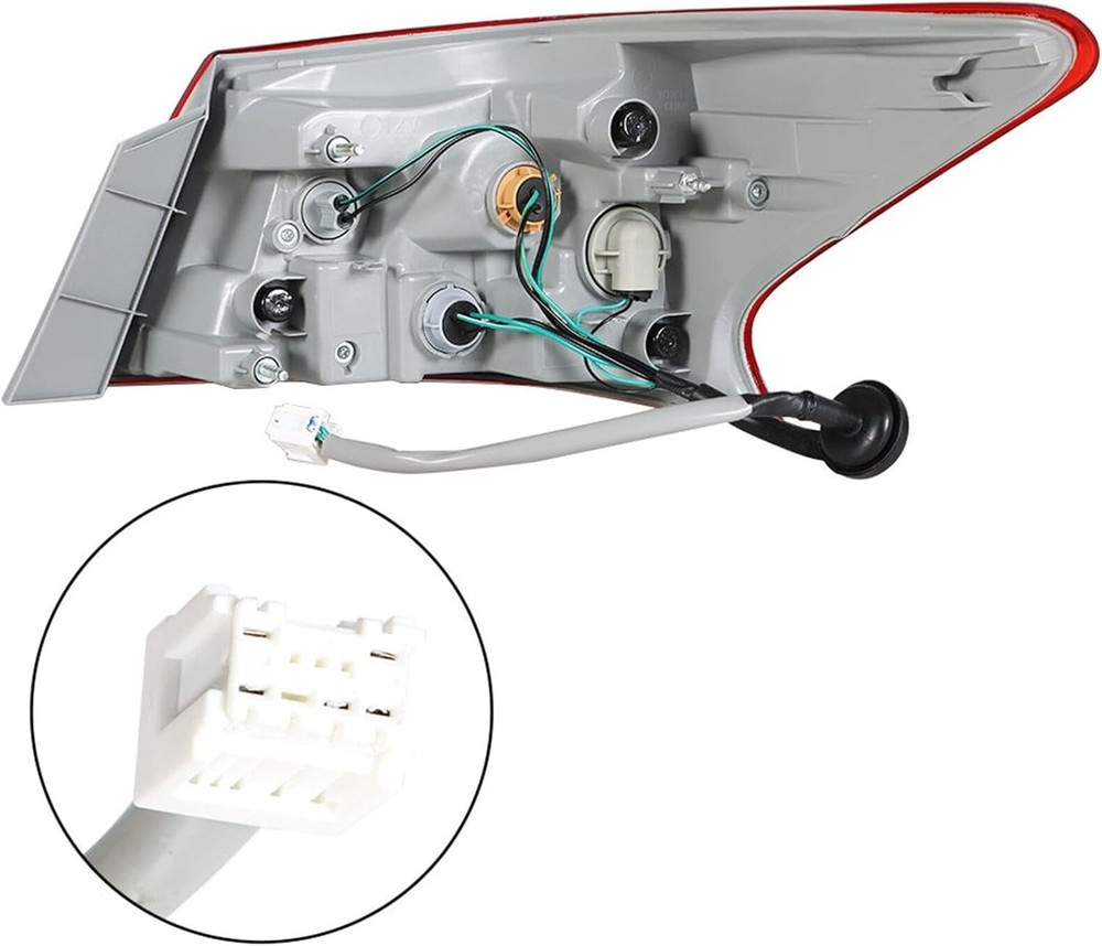 Rear LeftTail Light Assembly Replacement for Sentra 2016-2018 Outer Driver Side