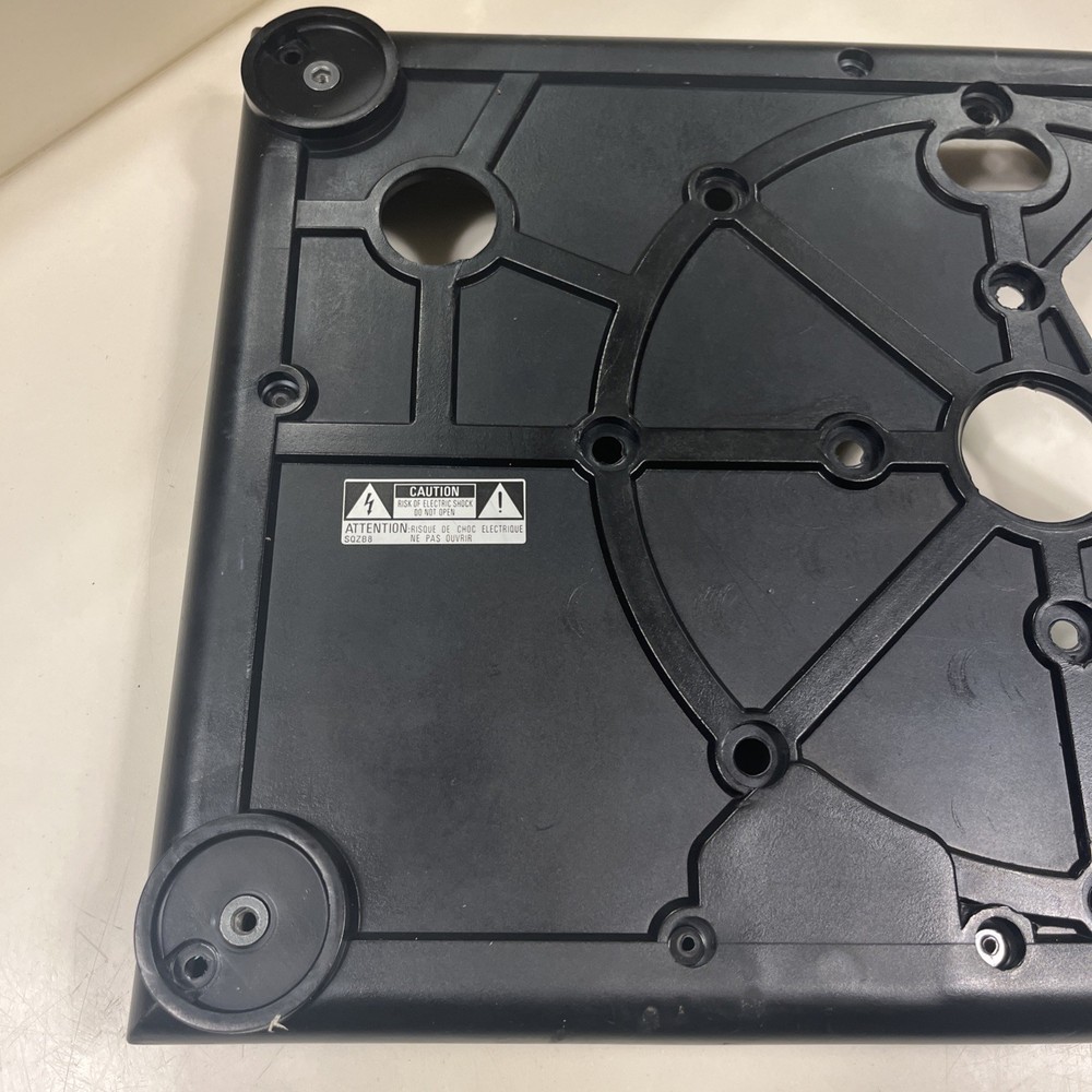 Technics SL-1200MK2 Rubber Base Bottom Cover Replacement