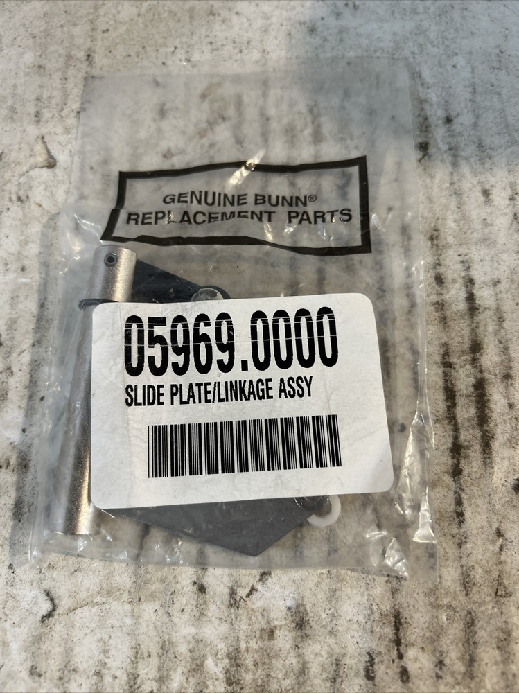 Bunn Slide Plate/Linkage Assembly 05969.0000 (SW33)