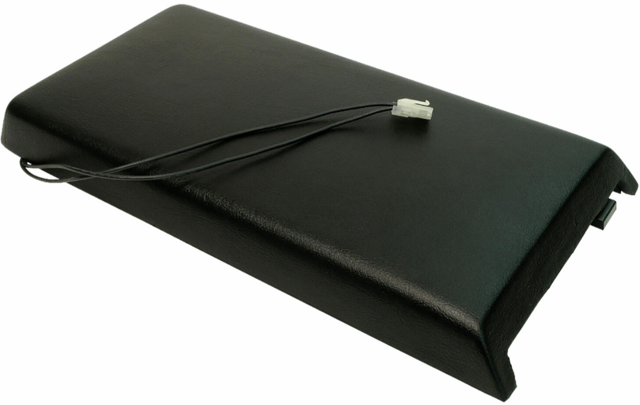 1984 - 1989 Corvette Center Console Compartment Door Lid Black + Light C4 NEW