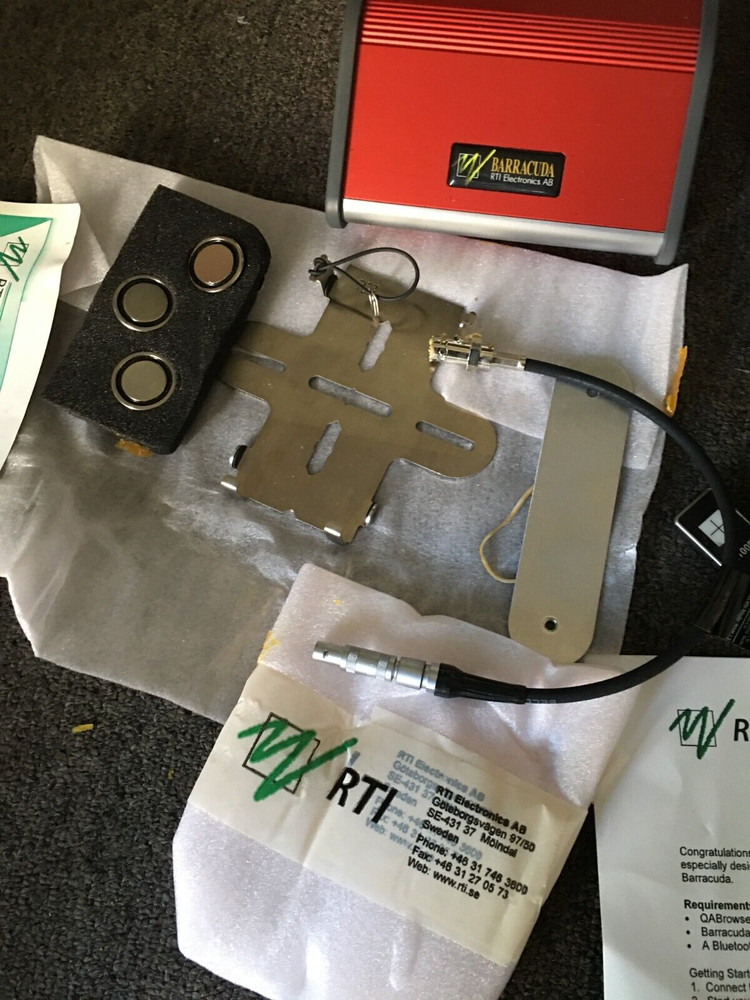 Rti Electronics AB Barracuda X-Ray Multimeter with accessories shown
