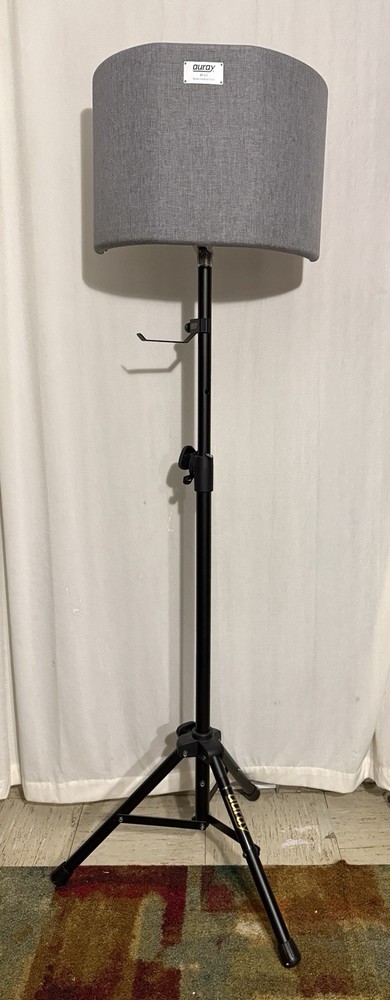 Auray RF-C17 Studio Isolation Filter RFMS-580 Reflection Filter Tripod Mic Stand