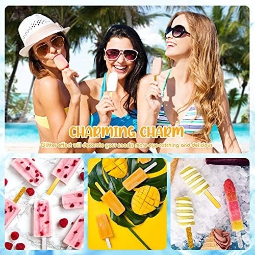 Glitter Acrylic Sticks Party Crafts