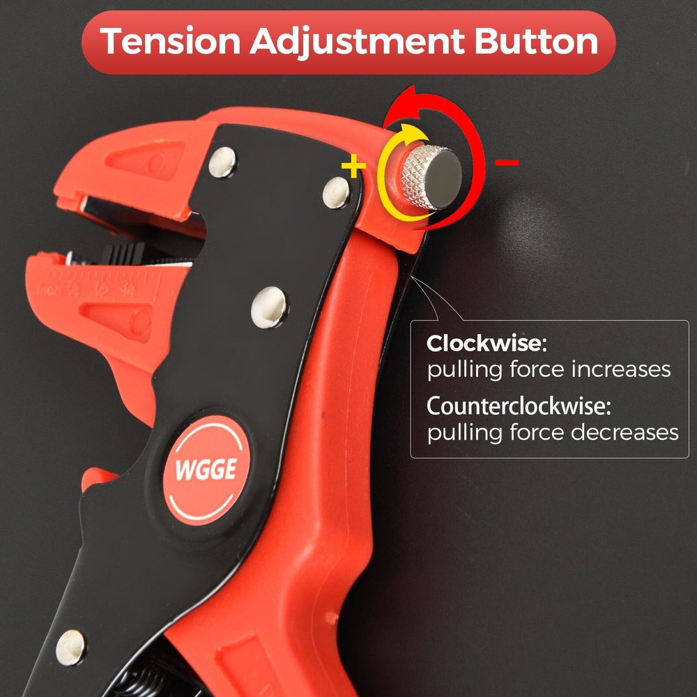 Automatic Wire Stripper and Cutter, 2 IN 1 Wire Stripper Tool, Adjustable