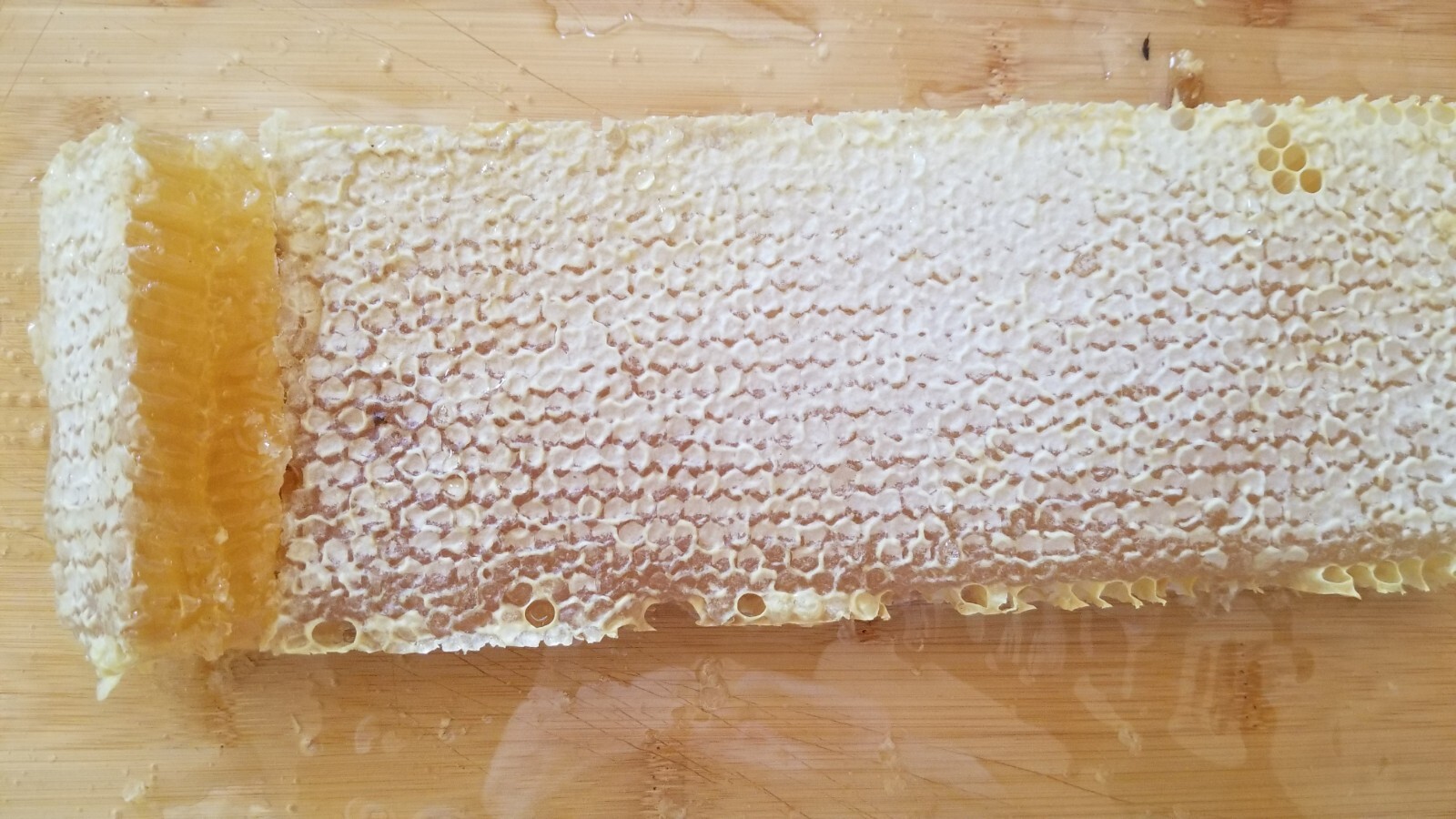 Raw Chunk Honey-1 lb (454g) - 100% Wildflower Local Organic Unfiltered GLASS JAR