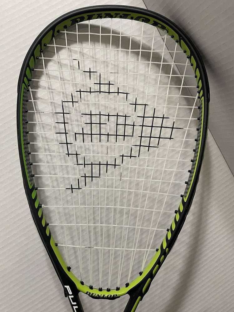 Dunlop Pulse G-20 Squash Racket Titanium Composition- 170g Green & Black