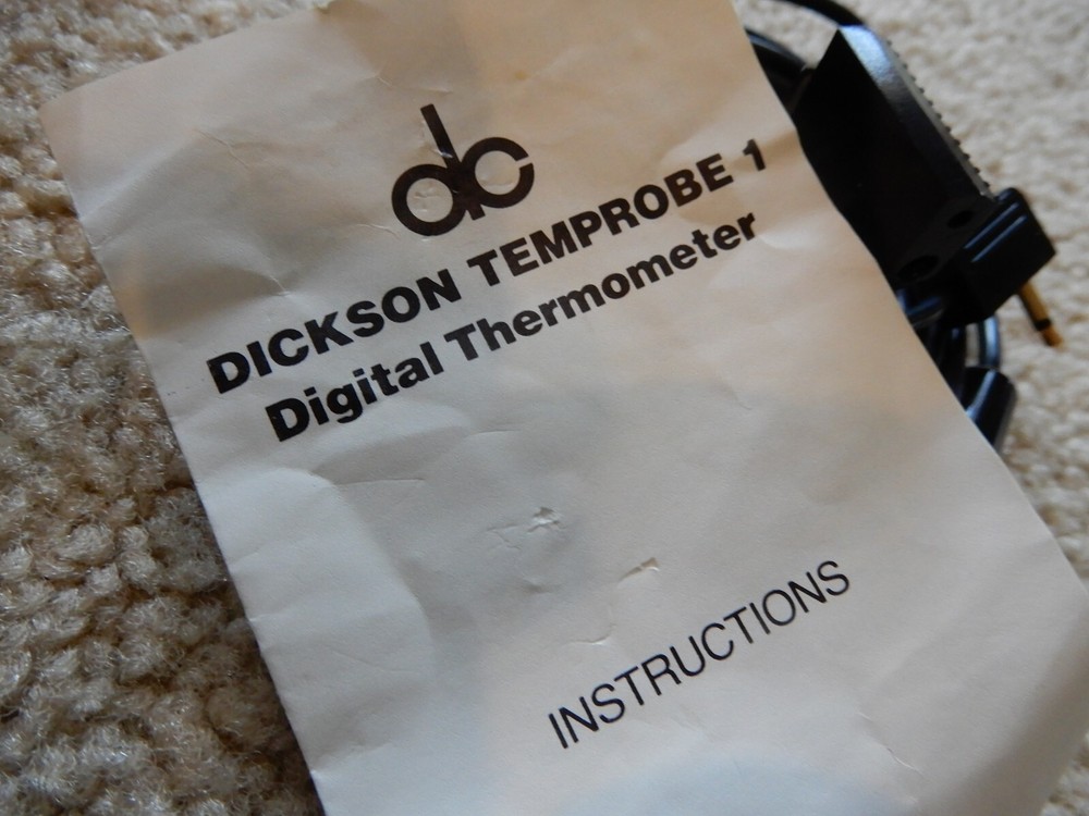 DICKSON TEMPERATURE TEMPROBE 1 EXTENSION CABLE