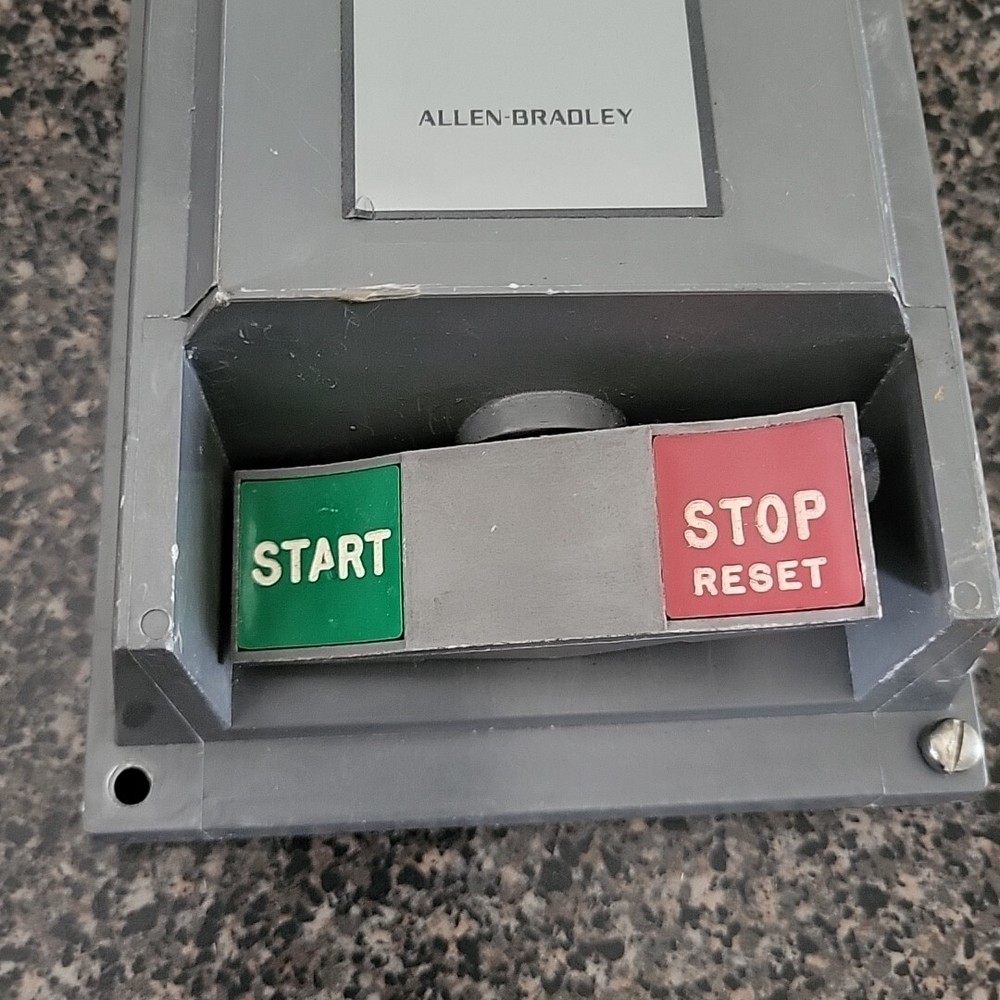 Allen Bradley Manual Starter FRONT PLATE ONLY!