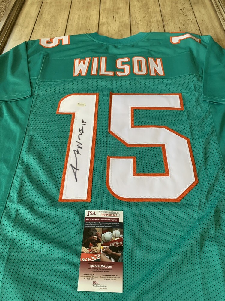 Albert Wilson Autographed/Signed Jersey JSA COA Miami Dolphins