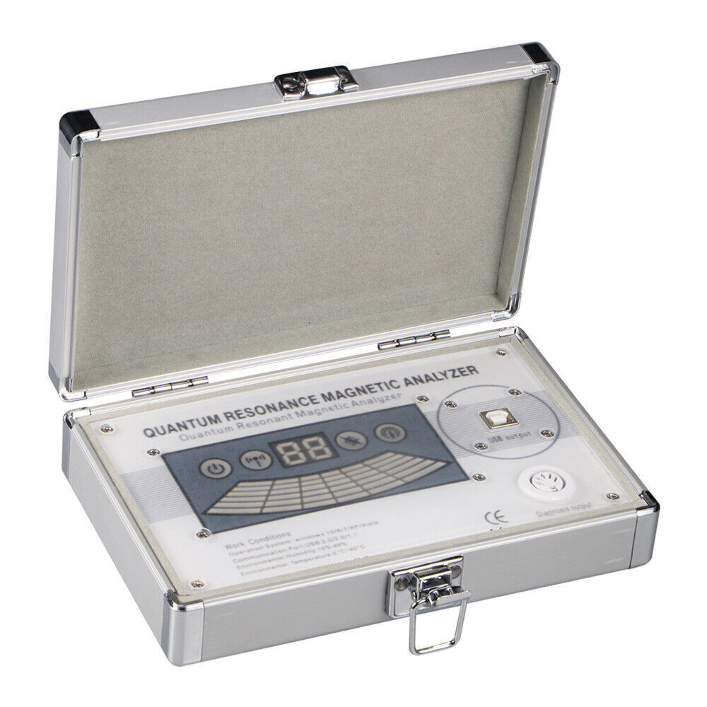 Newest Version Quantum Magnetic Resonance Body Analyzer English &Spanish Sofware