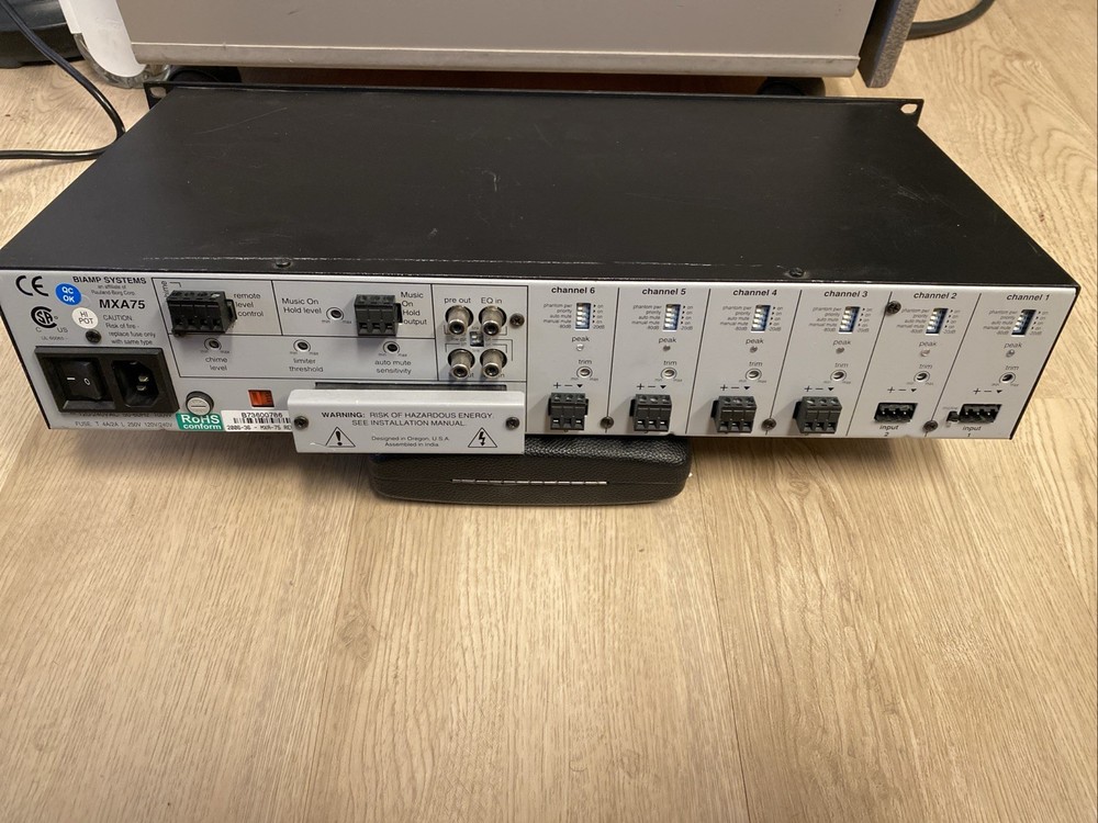 Biamp MXA75 Mixer/Amplifier