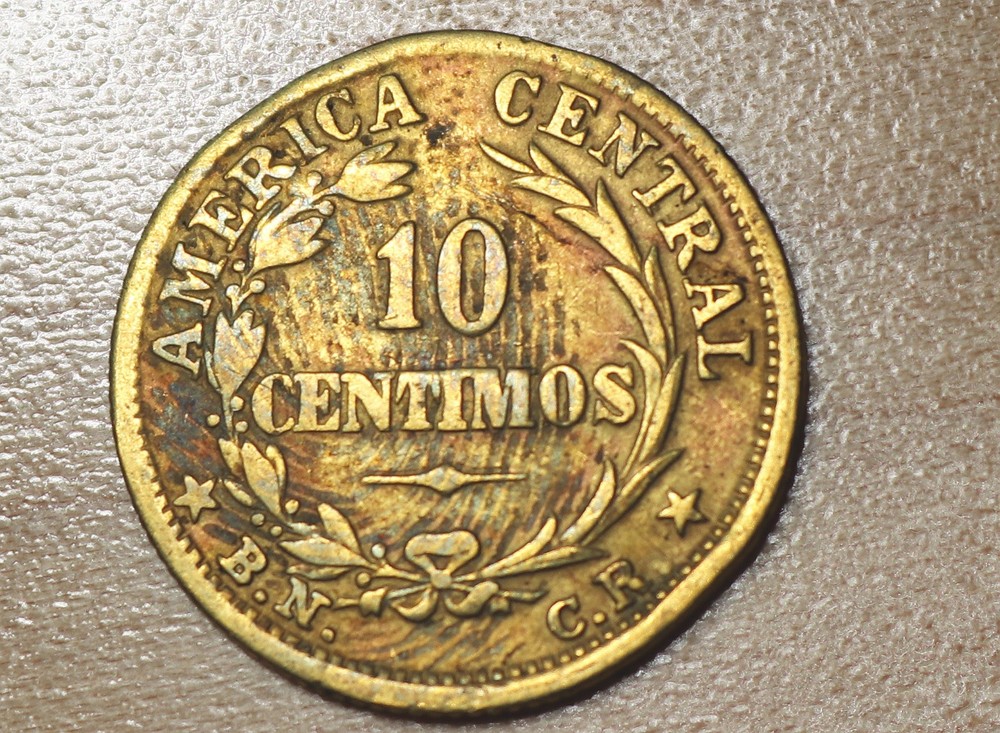 1947 Costa Rica 10 Centimos