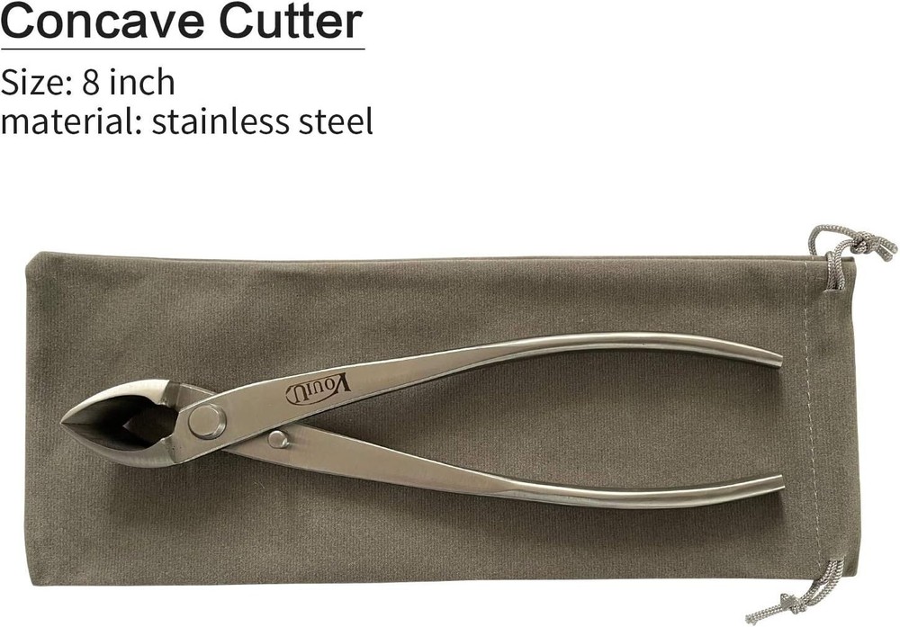 8Inch Concave Cutter Bonsai Tools