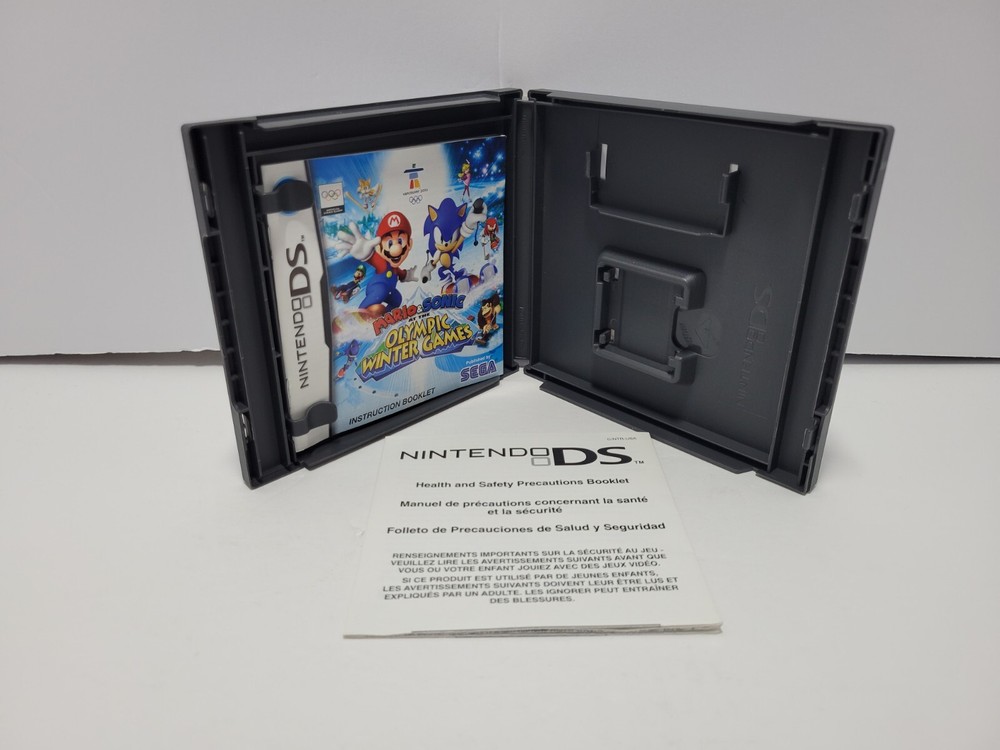 Mario & Sonic Olympic Winter Games (Replacement Case & Manual)