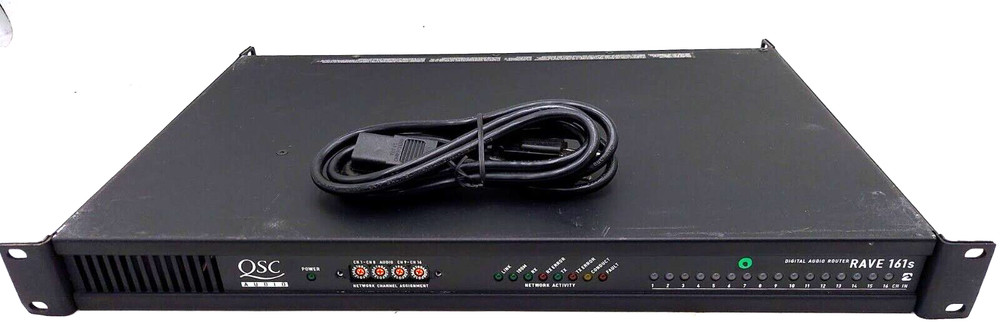 QSC  Digital Audio Router Rave 161s