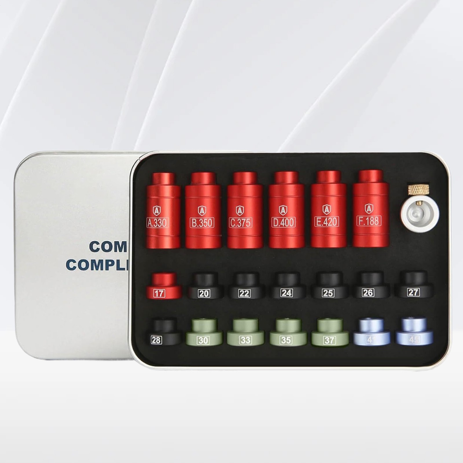 Hornady 14 Gauge Bullet/OGive Gauge Comparator Kit Organizer/Holder Box