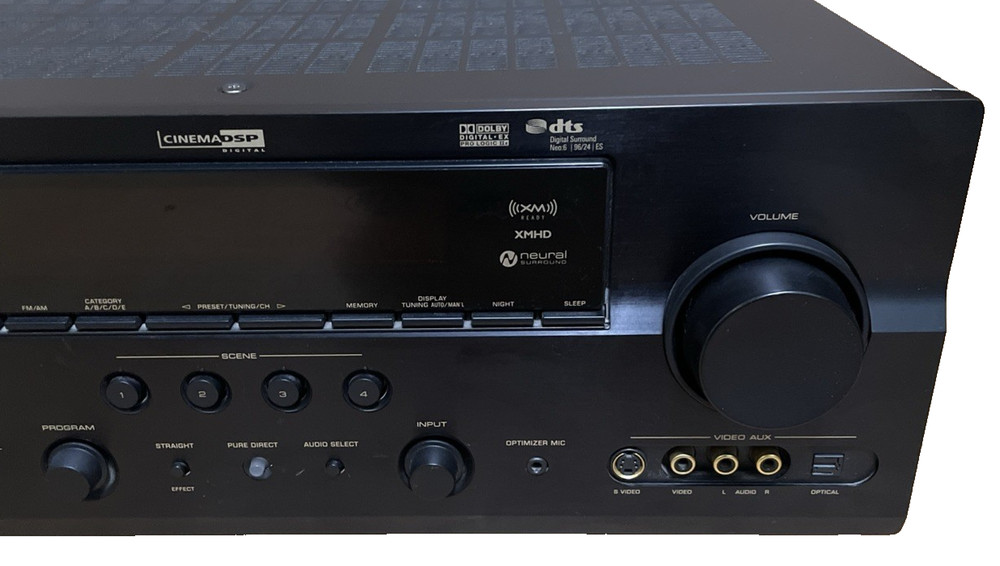 Yamaha HTR-6060 AV Receiver | Clean Front Panel | OEM Remote Bundle | Tested