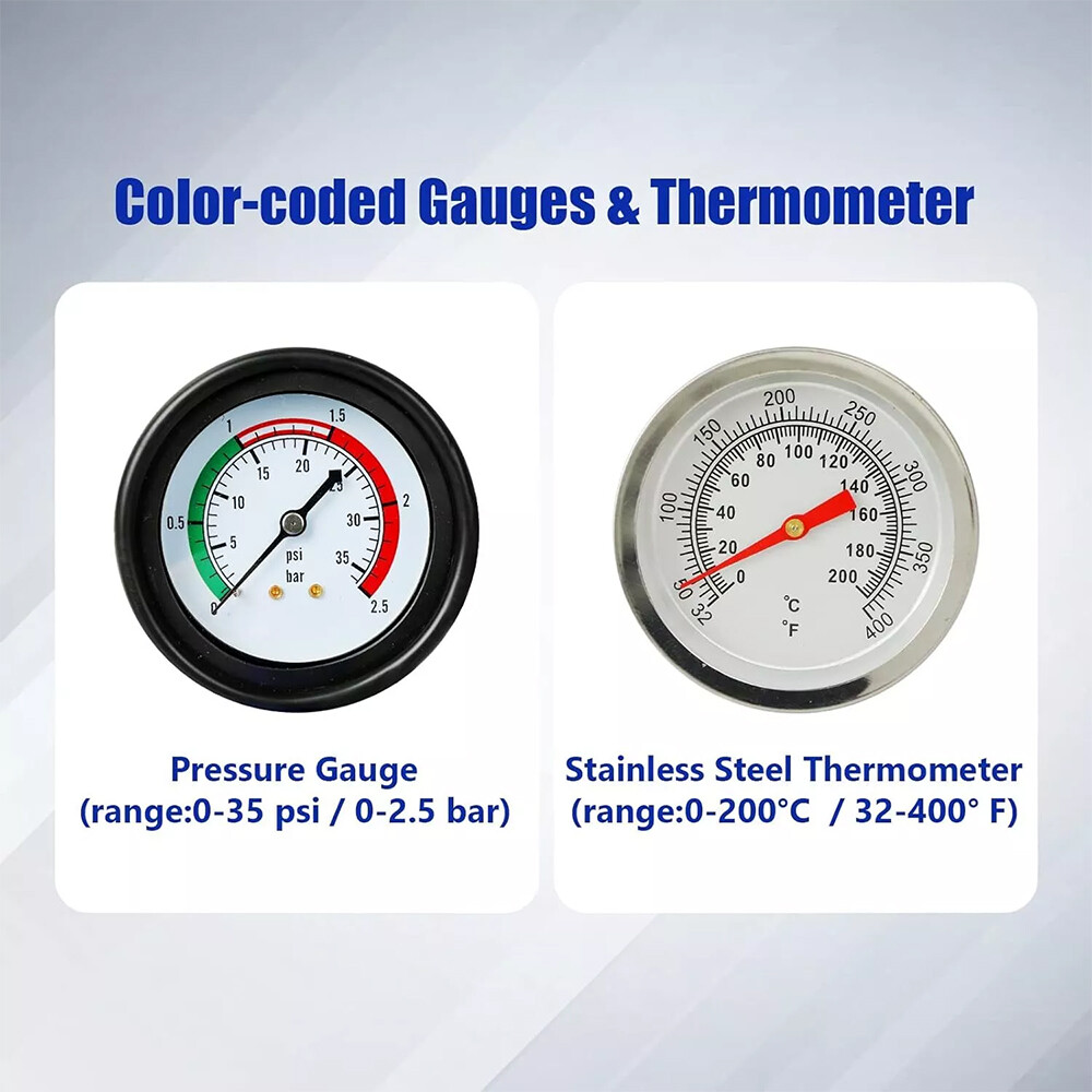 18pcs Universal Radiator Pressure Tester Kit Coolant Vacuum Type Cooling System