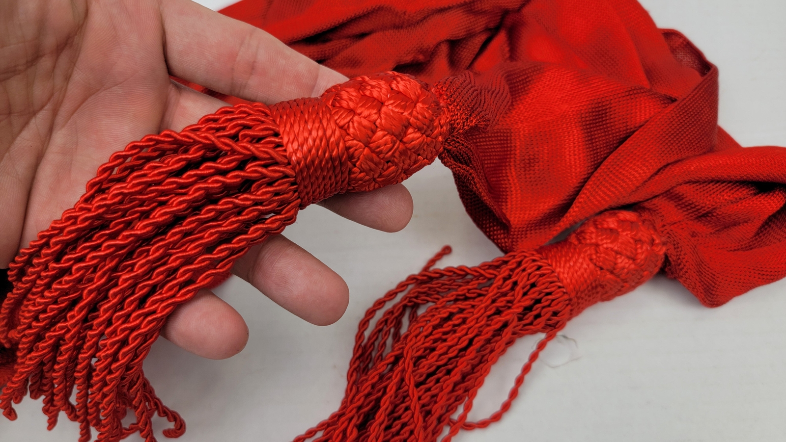 Civil War Silk Military Officer's Sash - Reproduction for Reenactors