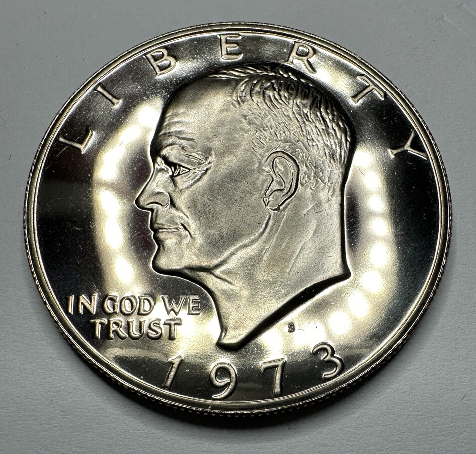 1973-S Eisenhower "IKE" $1 Dollar PROOF Coin from US Mint Proof Set