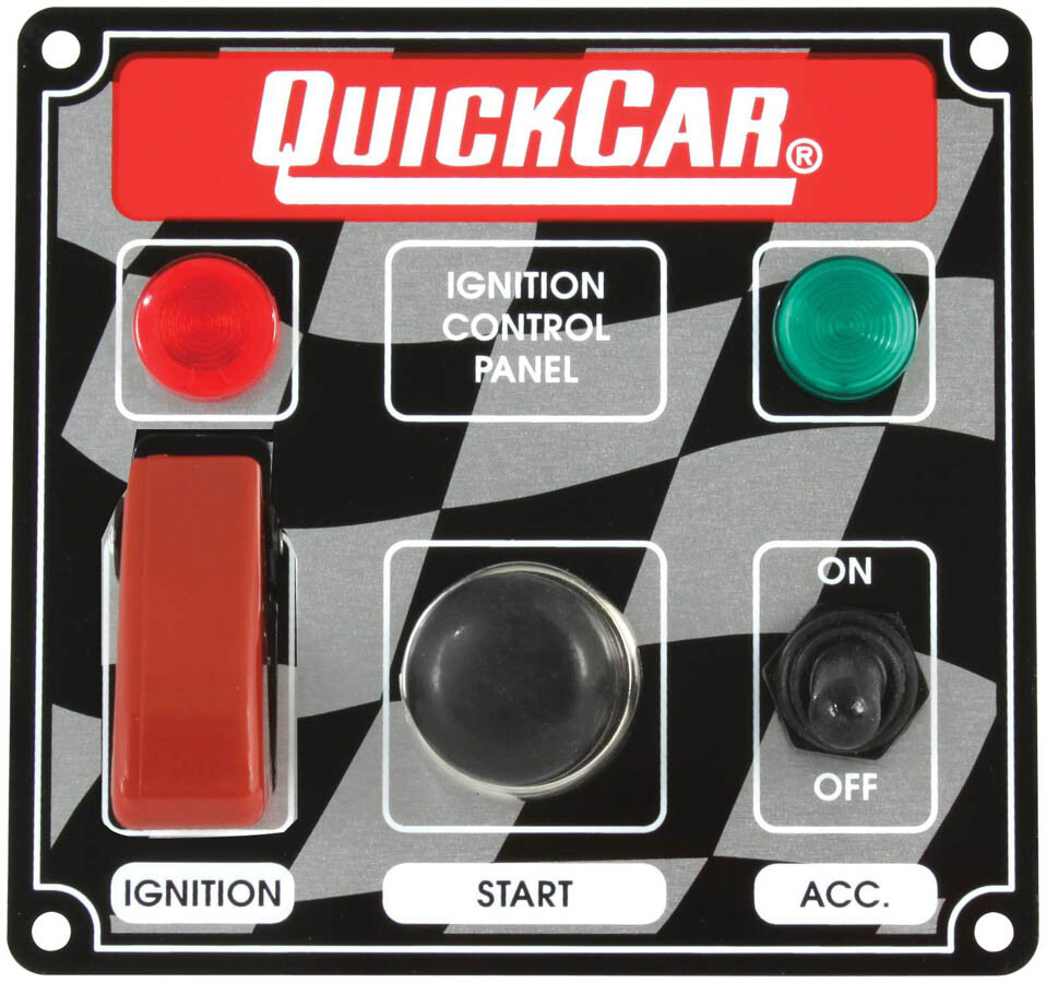 QUICKCAR 50-023 Ign. Panel 2 Switch w/Lights