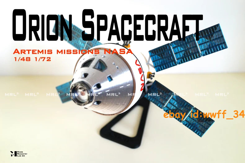 1/48/72  Artemis Program Boeing Orion Manned Spacecraft Finished Model