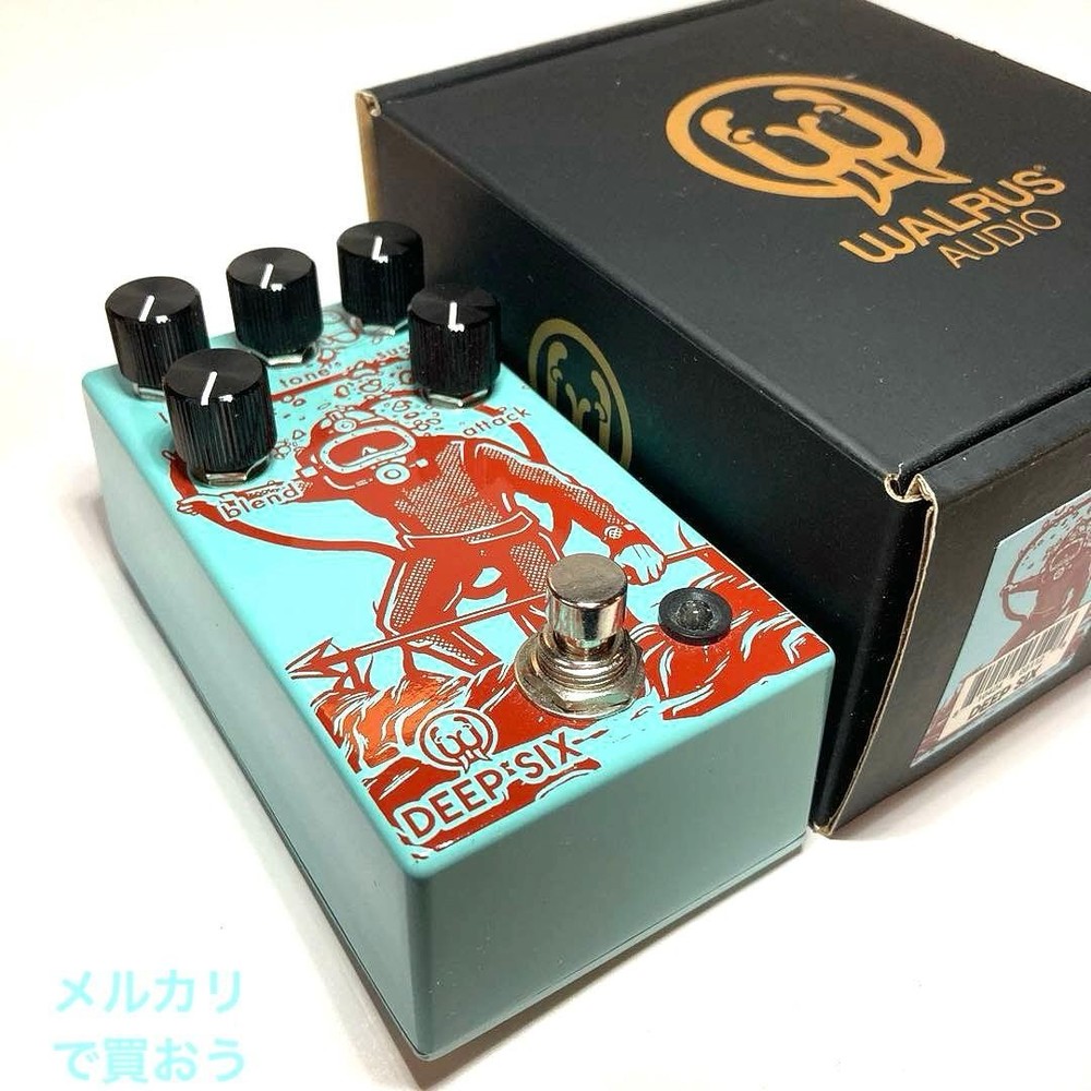 WALRUS AUDIO DEEP SIX Compressor V3 Mint Condition
