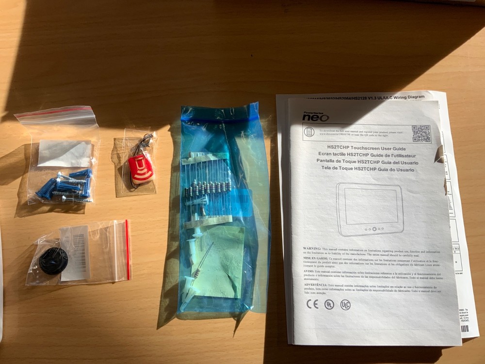 DSC HS2TCHPN Touchcreen and DSC HS2064NKCP01 Panel - new - open box