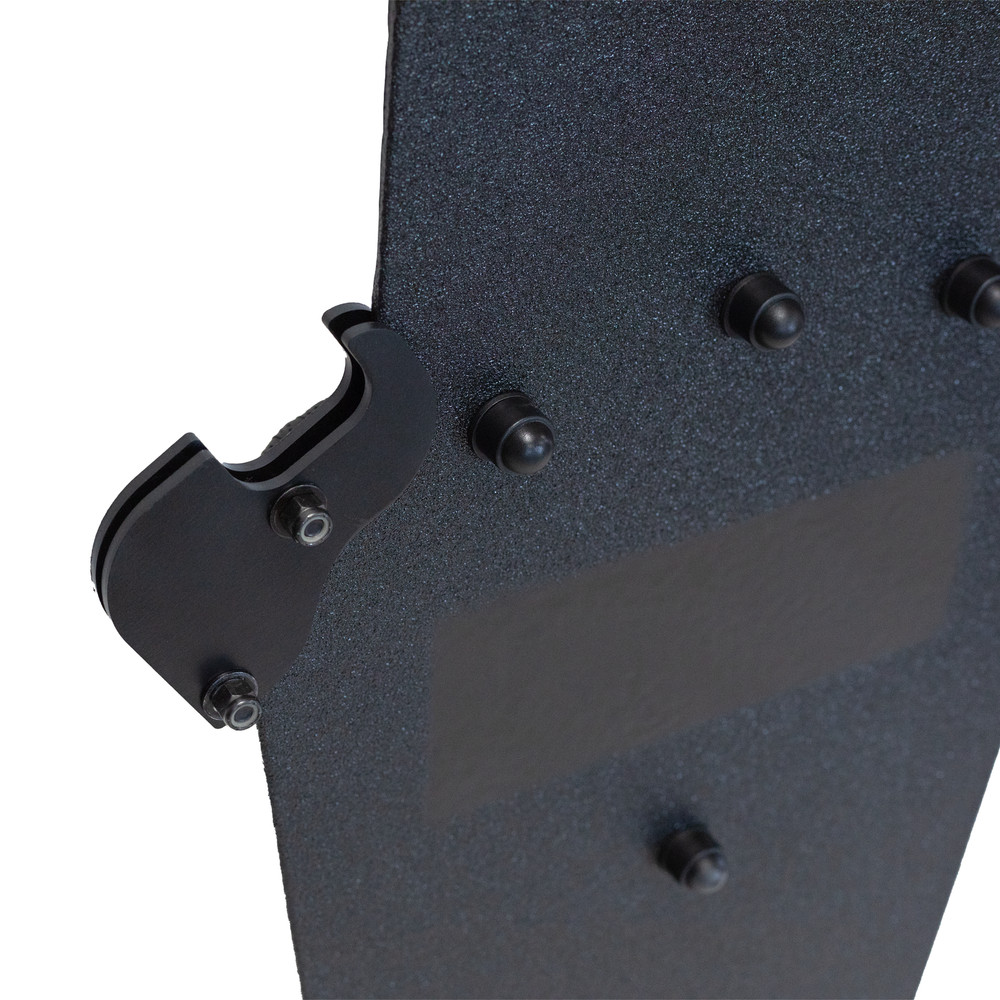 Caliber Armor Weapon Support Bracket - Universal Aluminum Shield Rest